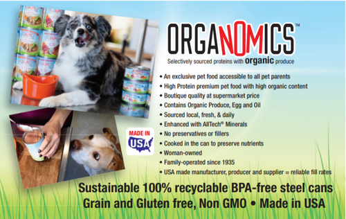 Organomics Lamb & Beef Dinner for Dogs