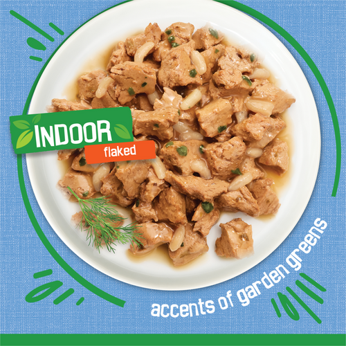 Friskies Selects Indoor Flaked Ocean Whitefish Canned Cat Food