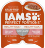Iams Perfect Portions Healthy Adult Salmon Pate Wet Cat Food Tray