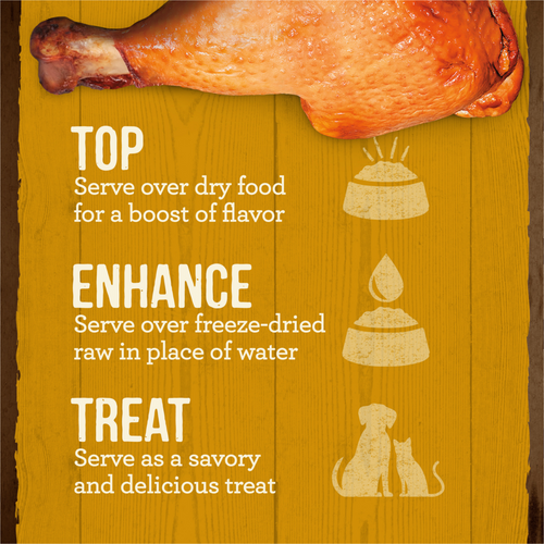 Merrick Grain Free Chicken Bone Broth Wet Dog Food Topper