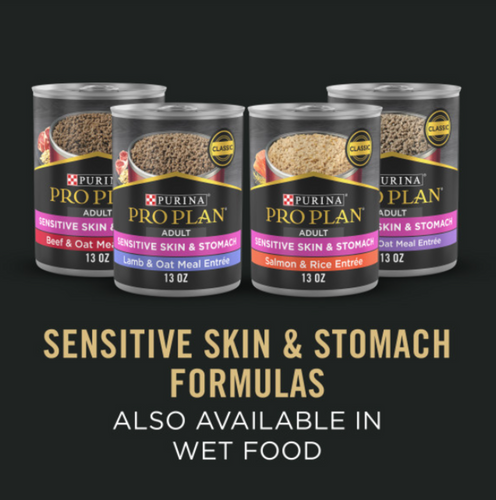 Purina Pro Plan Sensitive Skin & Sensitive Stomach Lamb & Oat Meal Formula Dry Dog Food