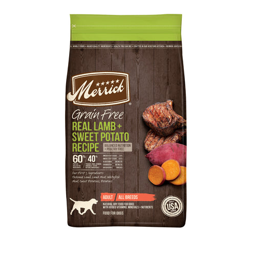 Merrick grain free dog food hotsell
