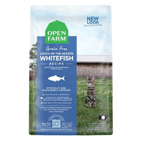 Open Farm Grain Free Catch of the Season Whitefish Recipe Dry Cat Food